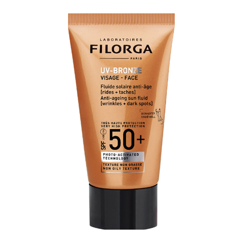 Filorga Uv-bronze Spf50+ Anti-aging Liquid Sun Cream 40 ml