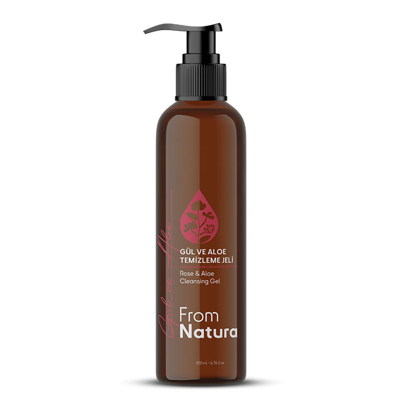 From Natura Rose Aloe Cleansing Gel 200 ml