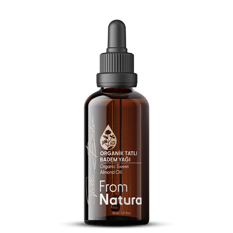 From Natura Organic Cold Pressed Sweet Almond Oil 30 ml