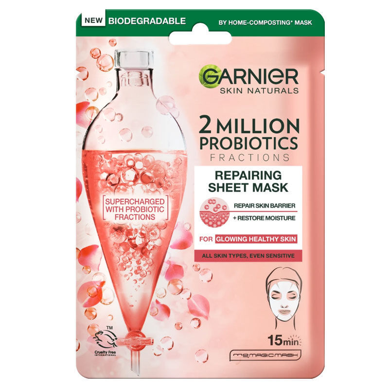 Garnier 2 million Probiotics Repairing Sheet Mask 22 gr