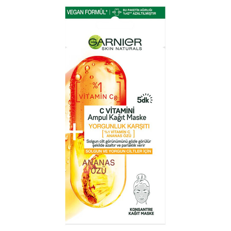 Garnier Vitamin C Ampoule Sheet Mask 15 g