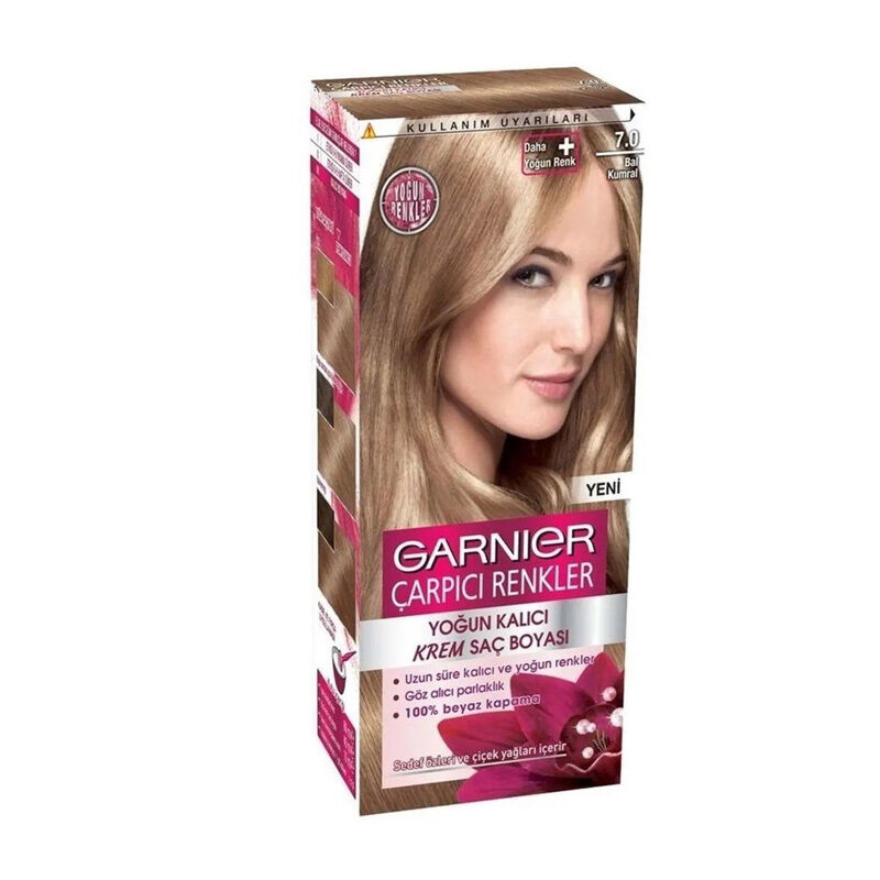 Garnier Striking Colors 7.0 honey Blonde Hair Dye