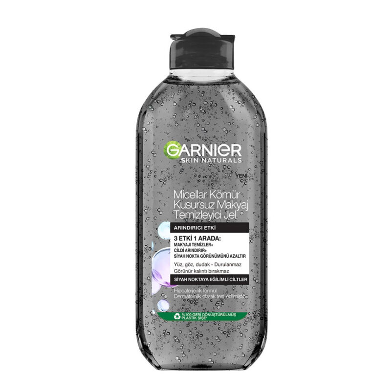 Garnier Micellar Charcoal Flawless Make-up Remover Gel 400 ml