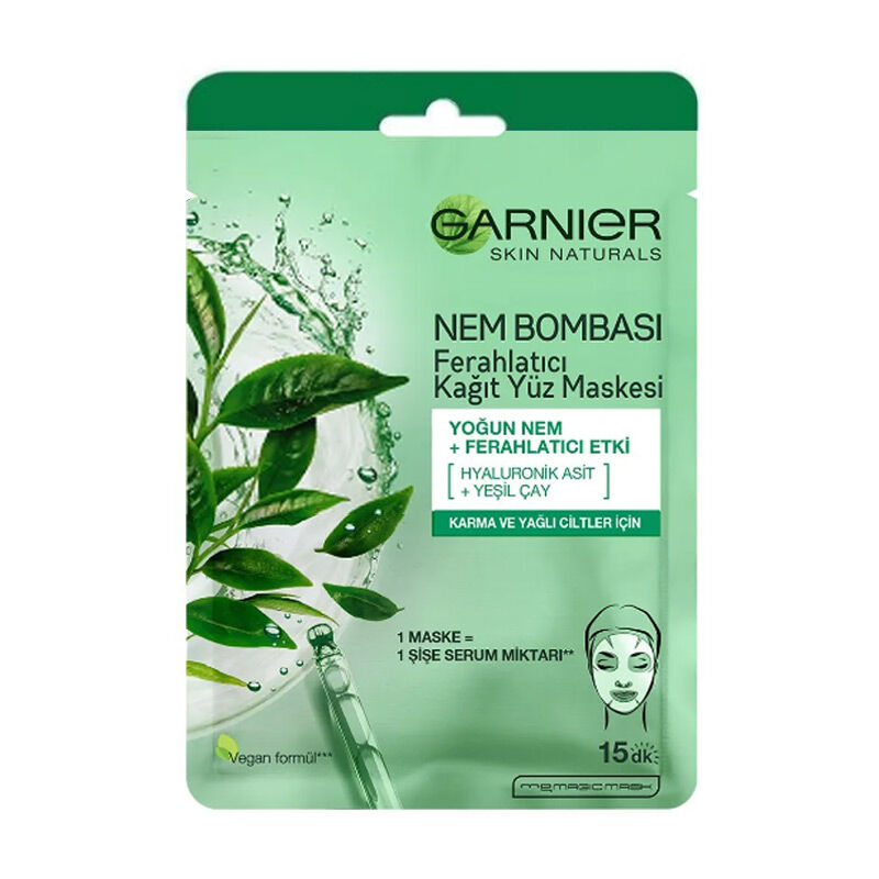Garnier Moisture Bomb Refreshing Paper Face Mask 28 g