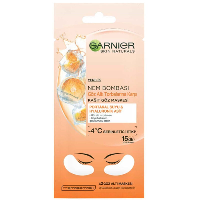 Garnier Moisture Bomb Refreshing Effect Paper Eye Mask 6 g