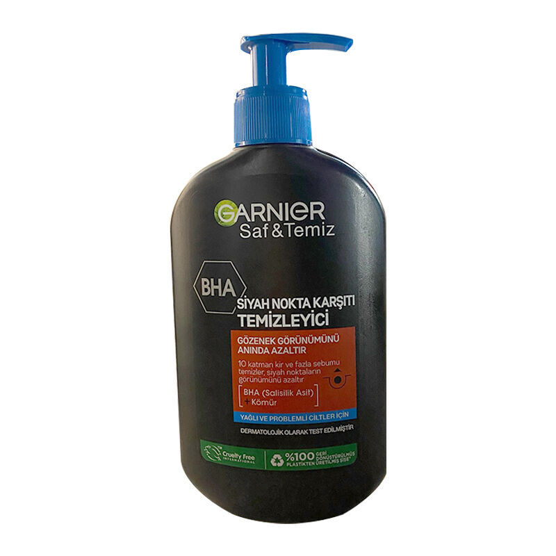 Garnier Pure & Clean Bha Anti-blackhead Cleanser 250 ml