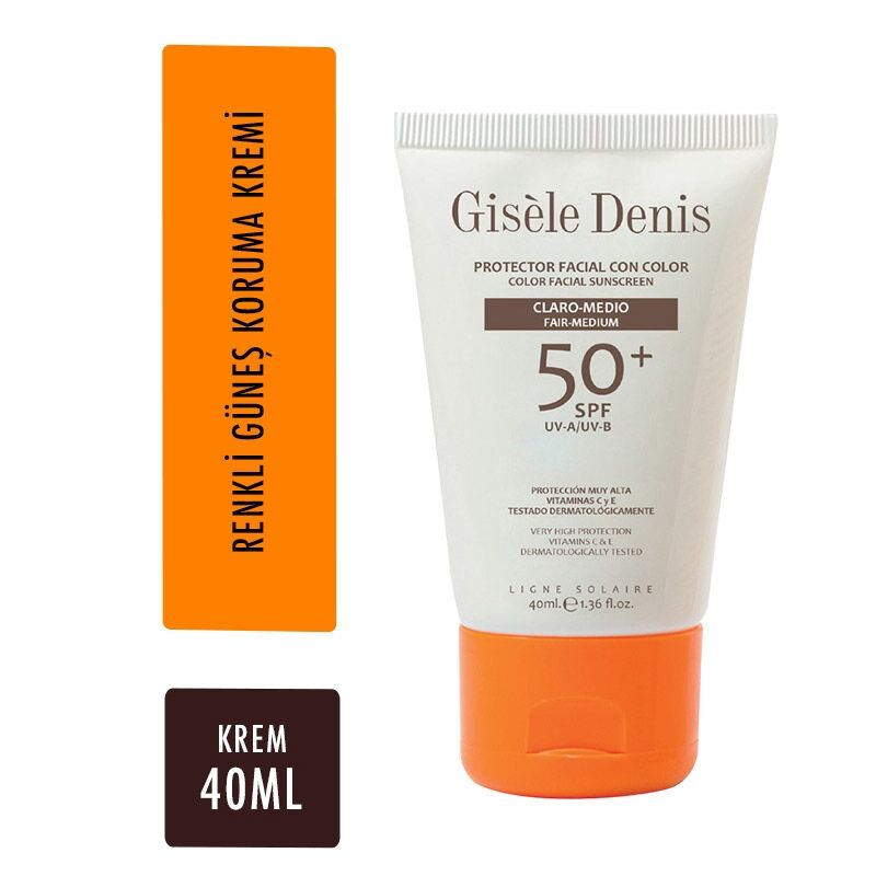Gisele Denis Sonnencreme mit Farbton LSF 50, 40 ml