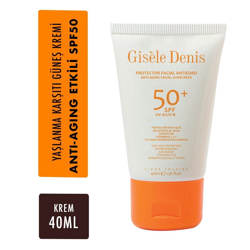 Крем для защиты от солнца Gisele Denis с SPF 50 против старения 40 мл