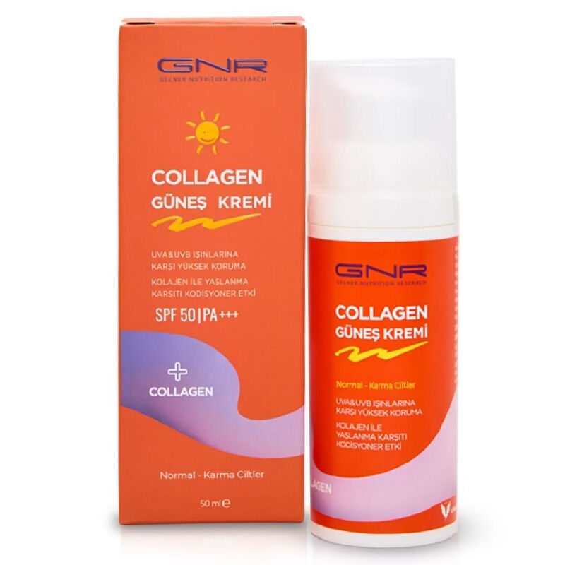 Gnr Collagen Spf 50 sun Cream Normal Combination Skin 50 ml