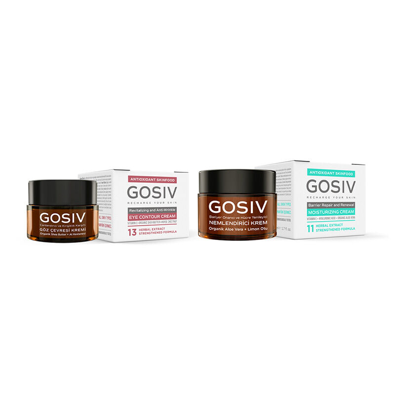 Gosiv Organic Moisturizing Eye Care Set