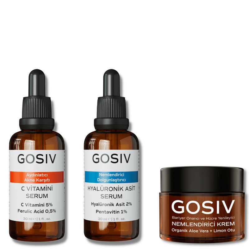 Gosiv Intensive Moisture Support Anti-aging Effective Skin Care Set