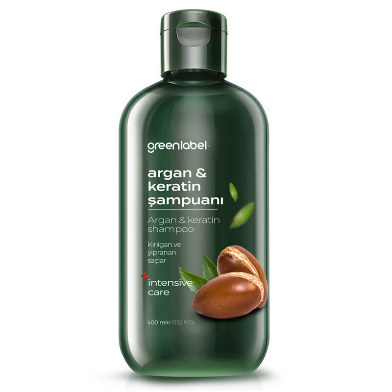 Greenlabel شامبو جرين ليبل بالأرغان والكيراتين 400 مل