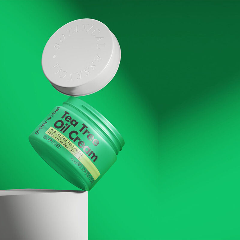 Крем с маслом чайного дерева Greenlabel 50 мл