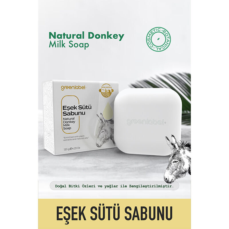 Мыло из ослиного молока Greenlabel 120 г