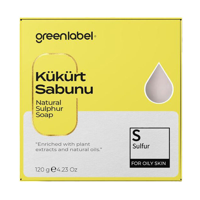 Greenlabel Sulfur Soap 120 gr