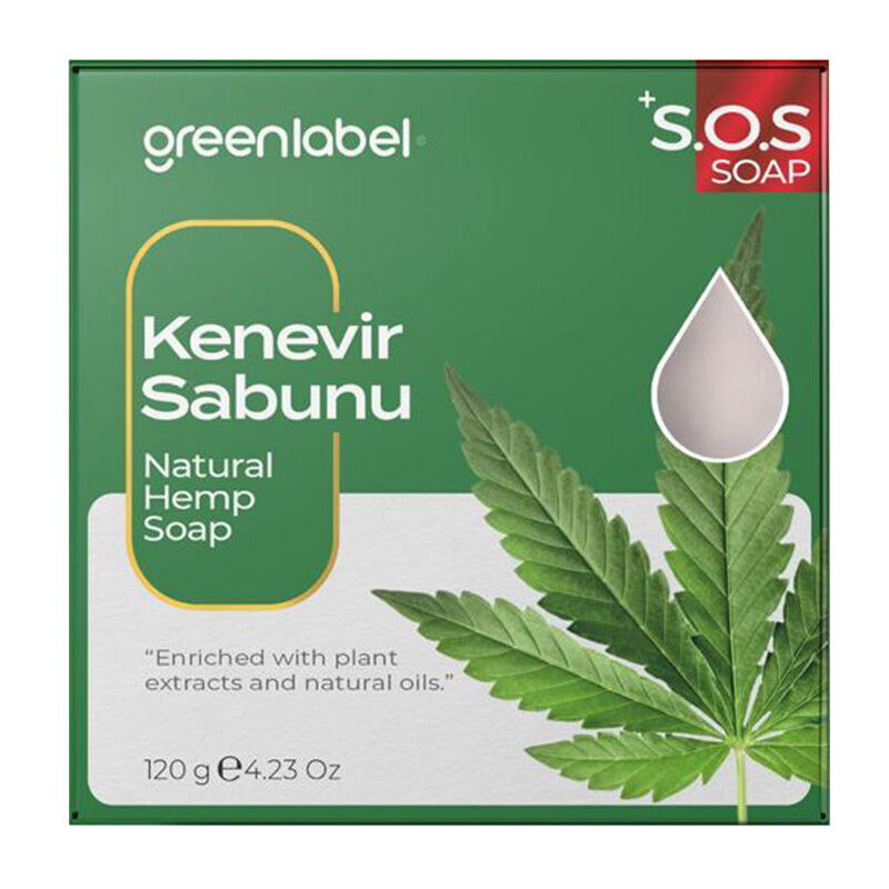 Greenlabel Hemp Soap 120 gr