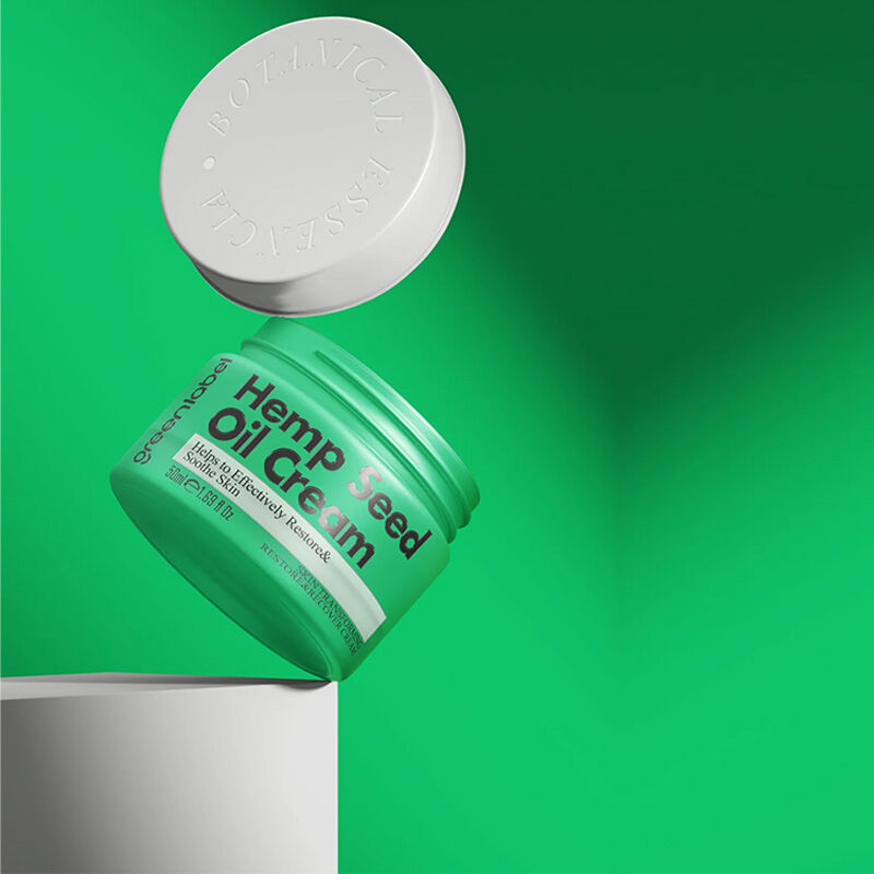 Hanföl und Zinkcreme 50ml von Greenlabel für die Hautgesundheit