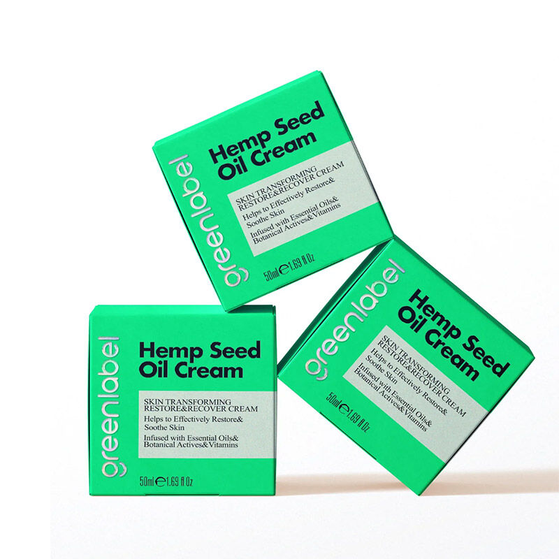 Hanföl und Zinkcreme 50ml von Greenlabel für die Hautgesundheit