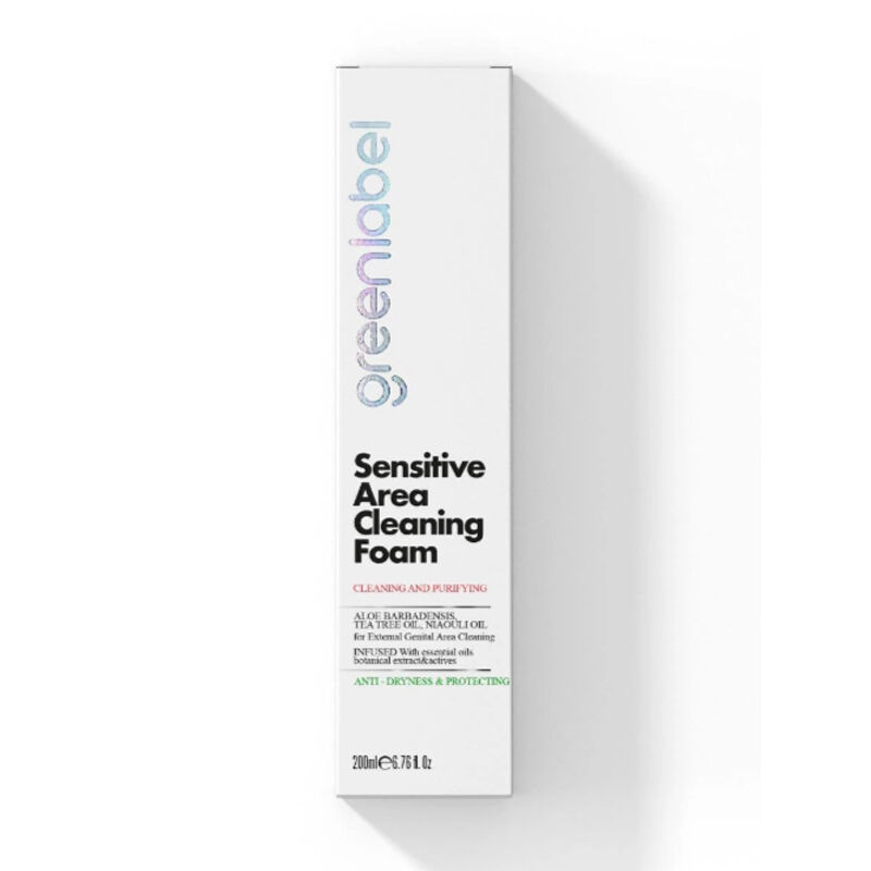 Пена для интимной гигиены Greenlabel Sensitive Area 200 мл