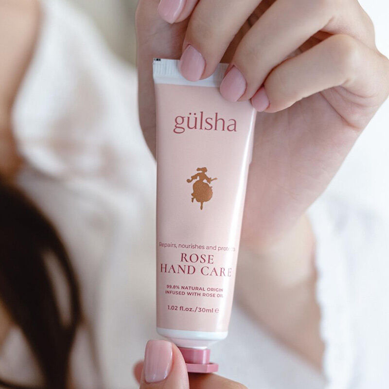Gülsha Rosenöl Handcreme 30ml - Nährend &amp; Hydrierend