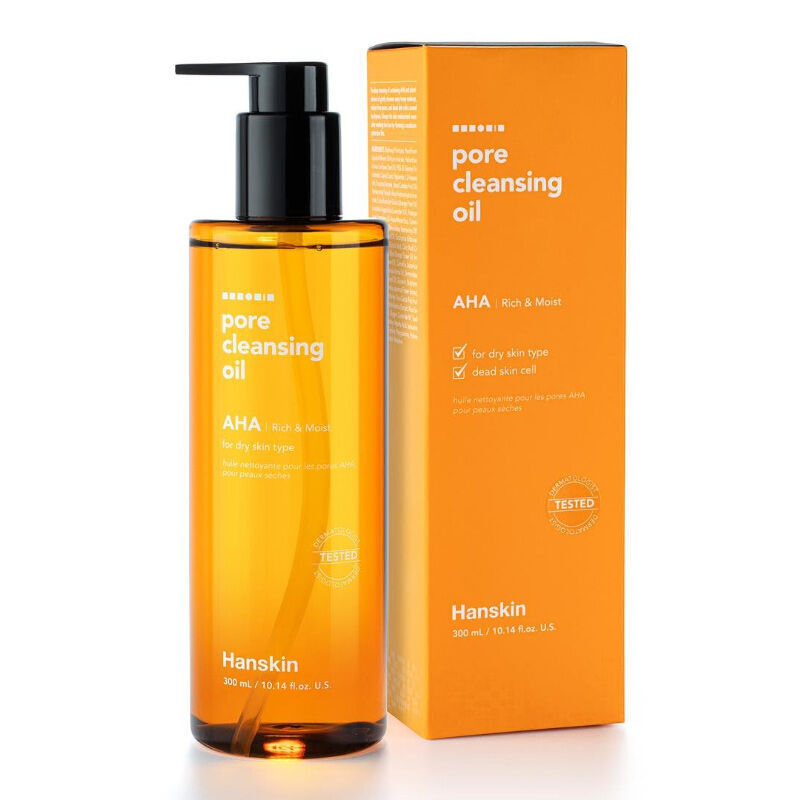 Hanskin Pore Cleansing Oil Aha 300 ml