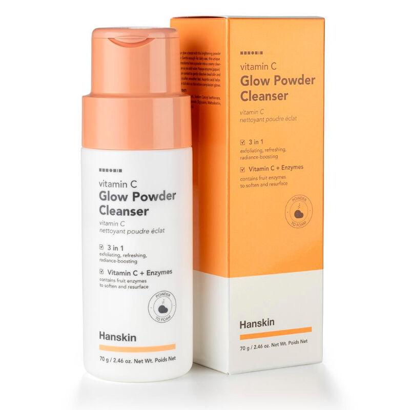 Hanskin Vitamin C Aufhellendes Pulverreiniger - Glow Boost 70g