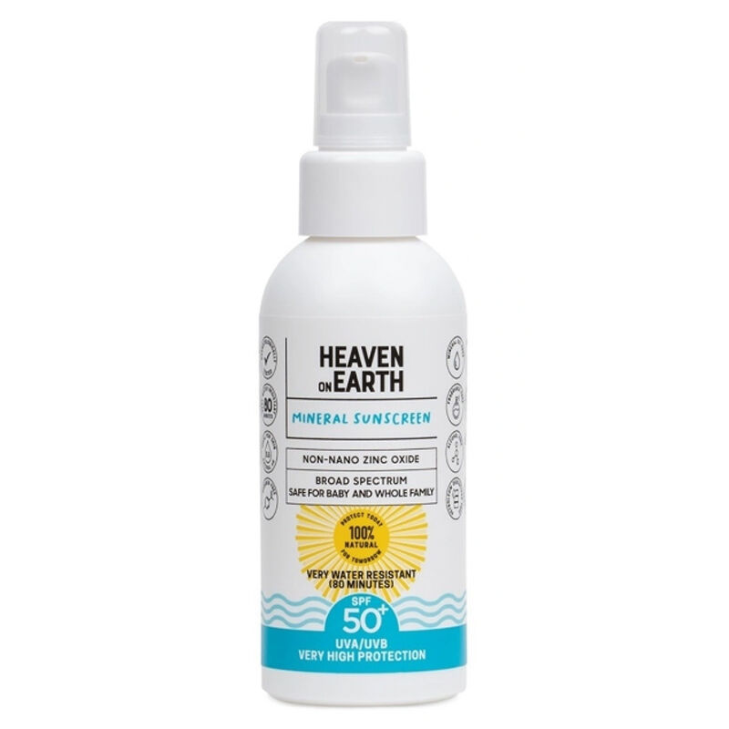 Heaven On Earth Mineral Spf50+ Sunscreen 100 ml