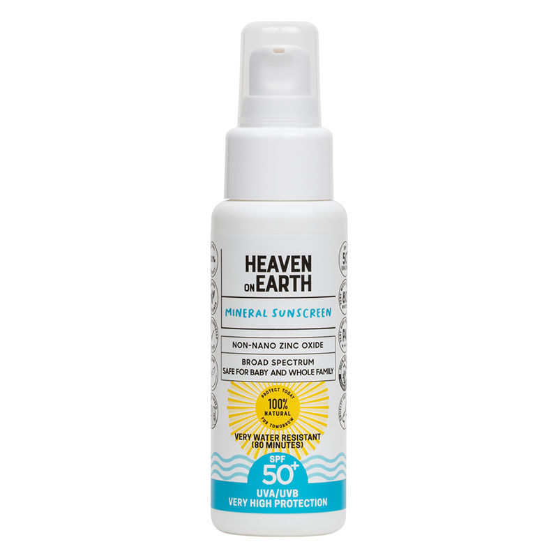 Heaven On Earth Mineral Spf50+ Sunscreen 50 ml