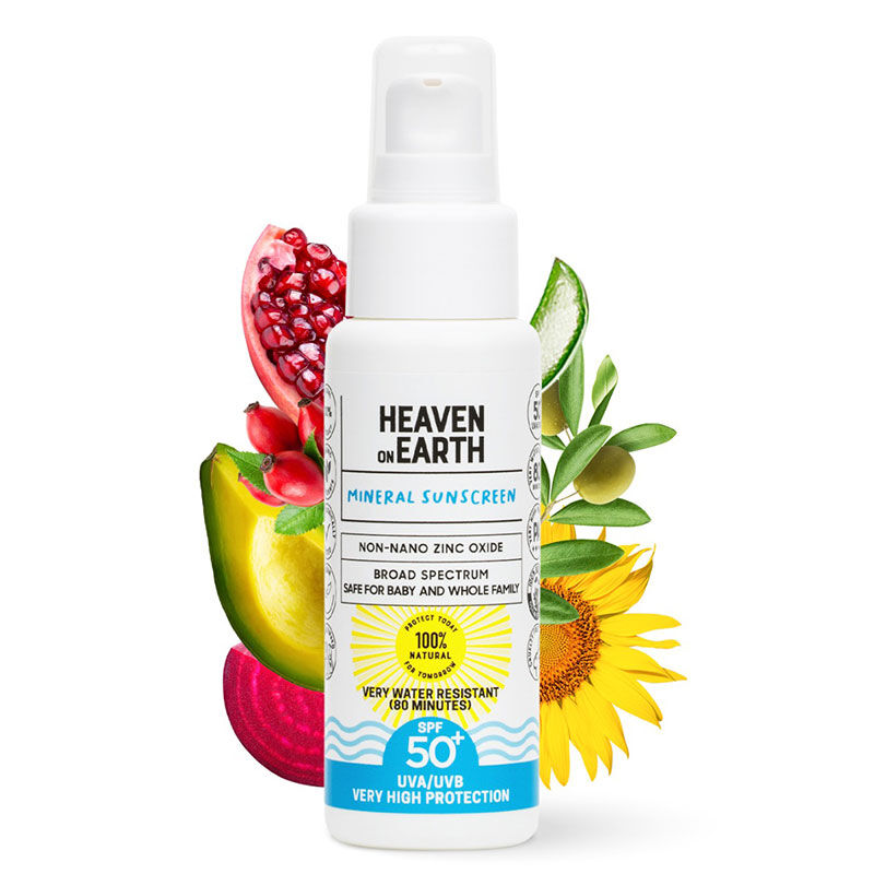 Heaven On Earth Mineral Spf50+ Sunscreen 50 ml