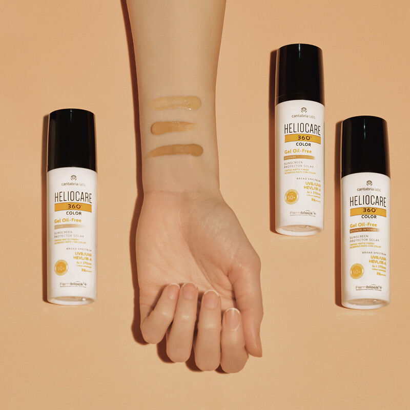 Heliocare 360 color Gel Oil Free Spf50+ Sunscreen 50 ml - Bronze