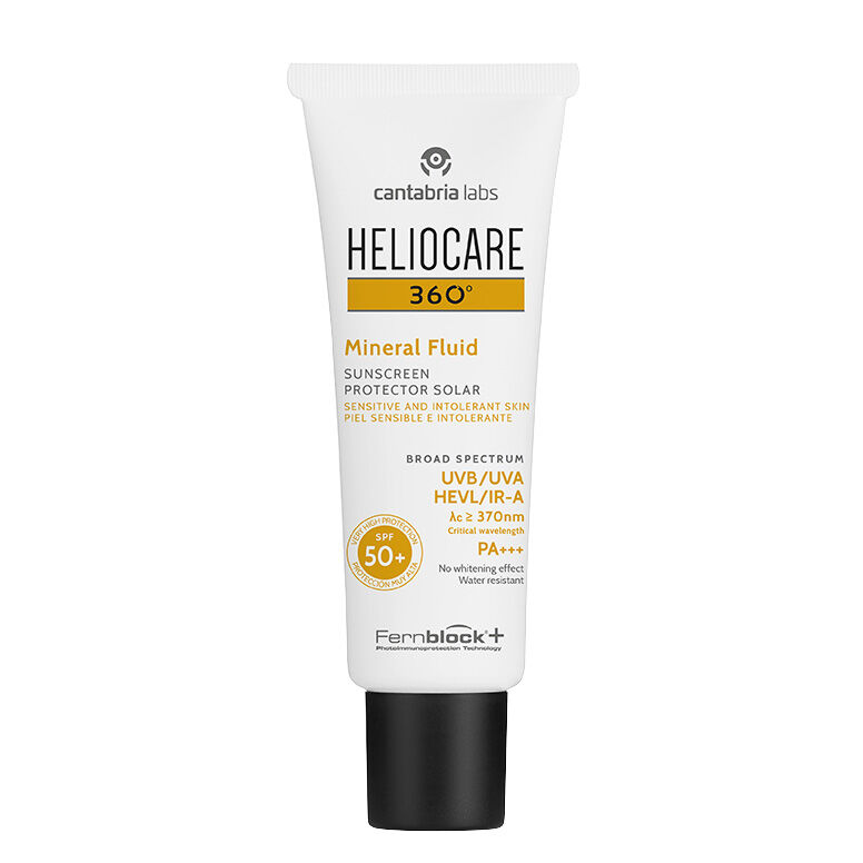 Heliocare 360 mineral Fluid Spf+50 sunscreen Cream 50 ml