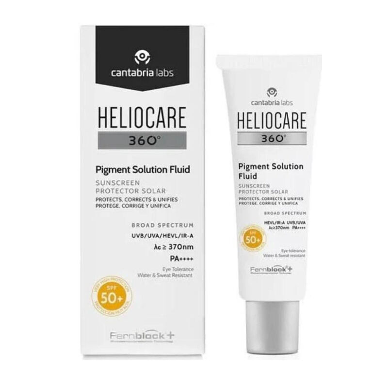 Heliocare 360 pigment Solution Fluid Spf50+ Sunscreen 50 ml