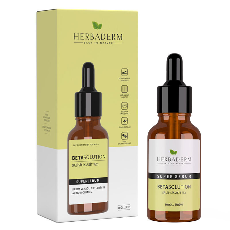 Сыворотка для очищения Herbaderm Beta Solution 30 мл