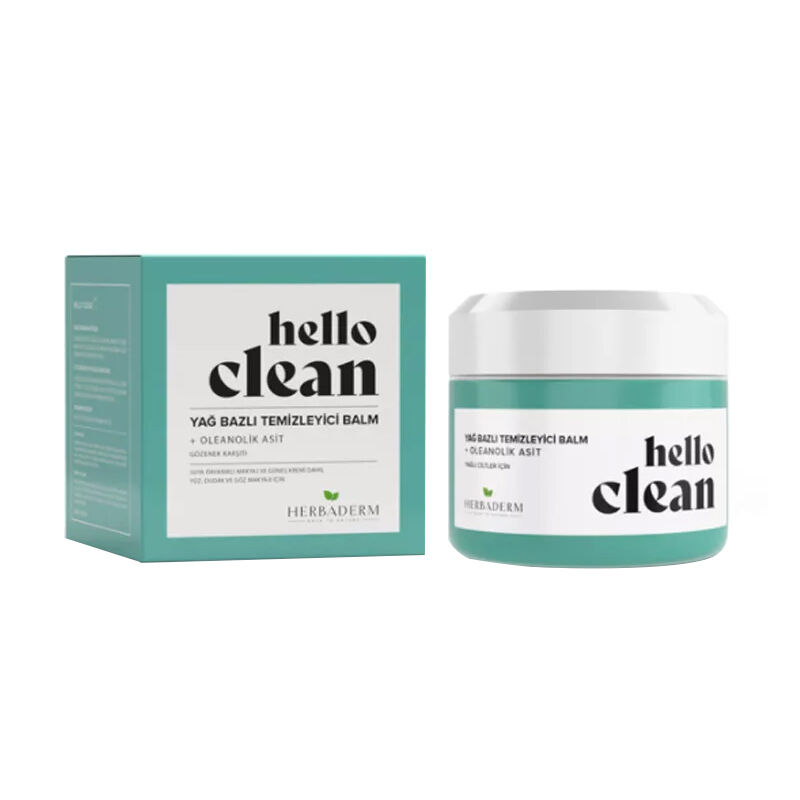 Herbaderm Hello Clean Oil-based Cleansing Balm 100 ml | Anti-pore