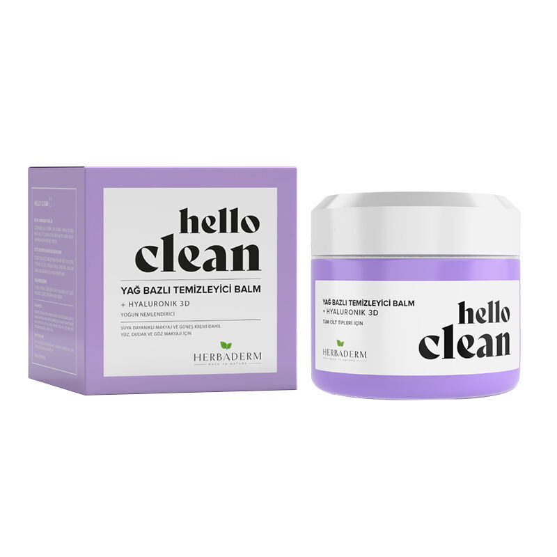 Herbaderm Hello Clean Oil-based Cleansing Balm 100 ml | Intensive Moisturizer