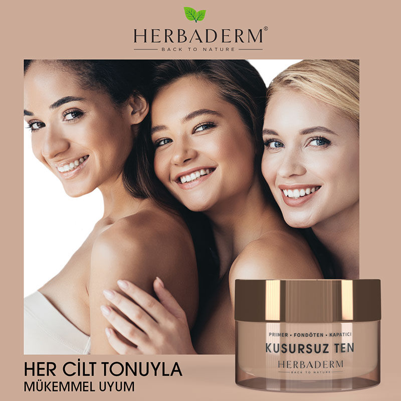 Herbaderm Hautperfektor: 3-in-1 Make-up Basis &amp; Foundation 30ml