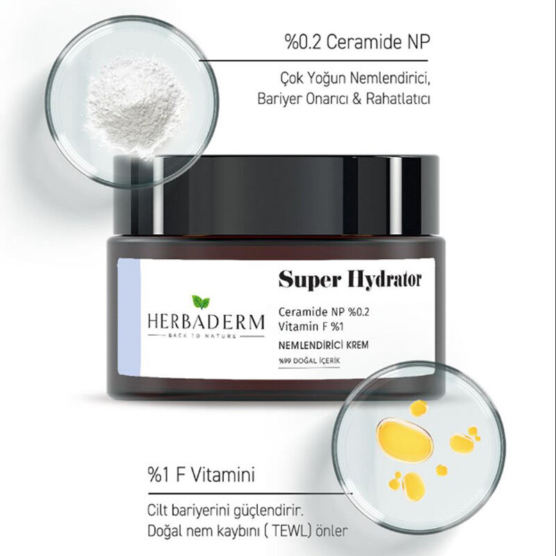 Крем для интенсивного увлажнения Herbaderm Super Hydrator 50 мл