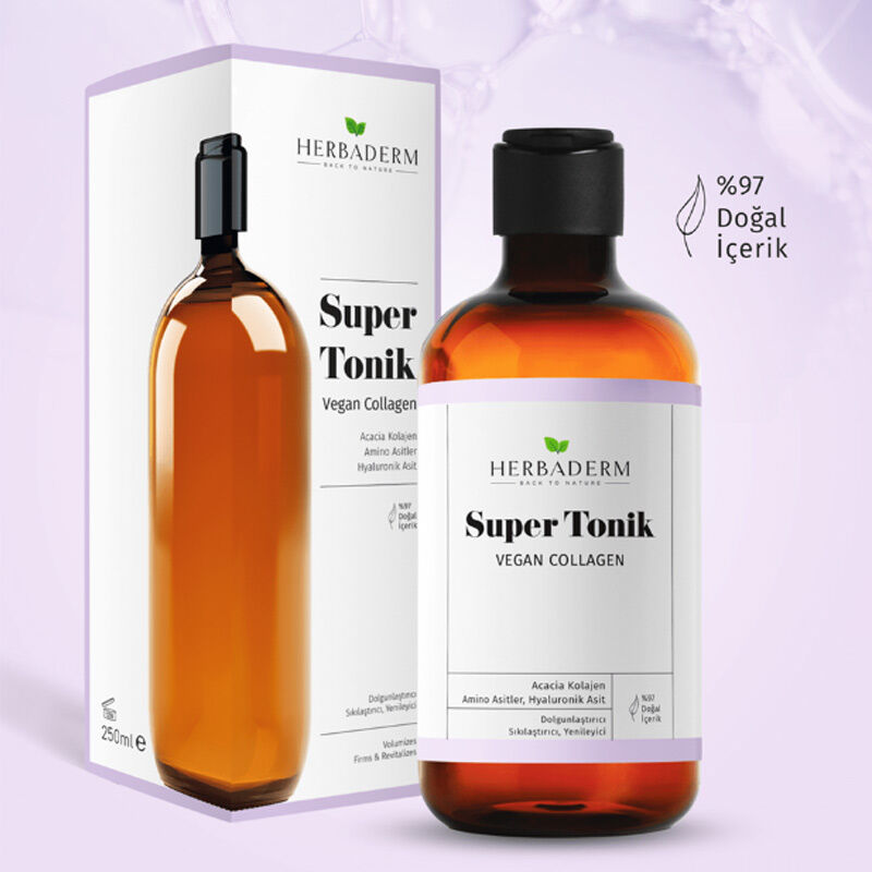 Herbaderm Veganes Kollagen Plumping Tonic 250ml