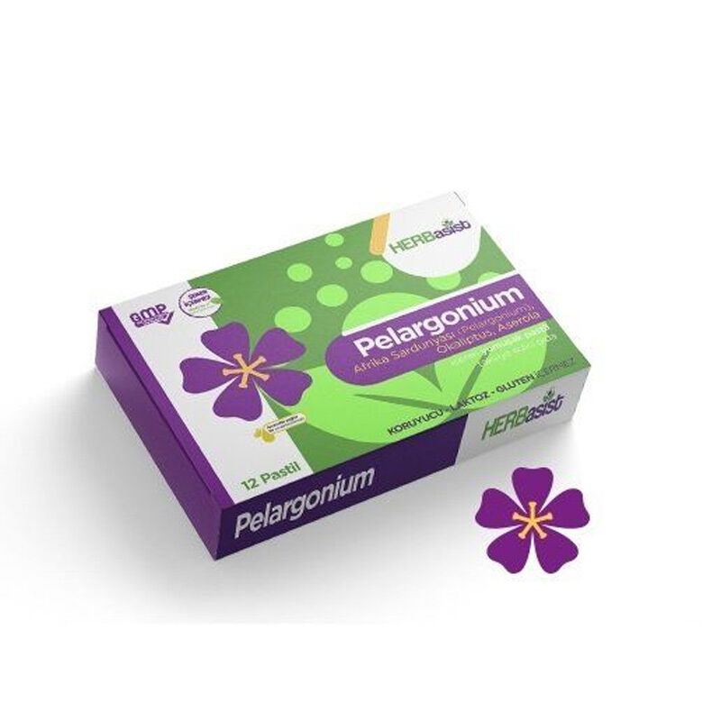 Herbasist Pelargonium Lozenge 12 pcs