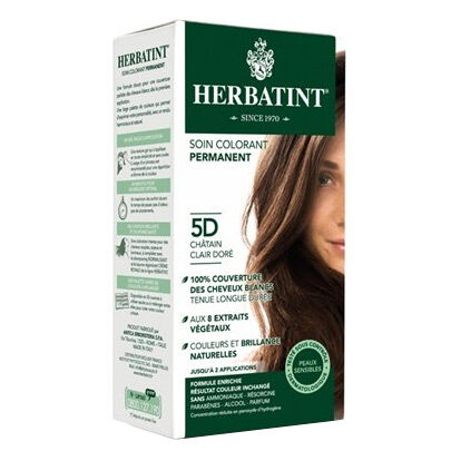 Herbatint Hair Dye 5 d Chatain Clair Dore