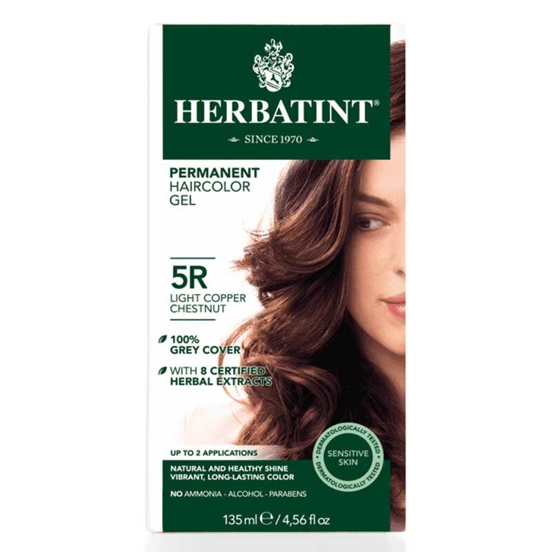Herbatint Hair Dye 5 r Chatain Clair Cuivre