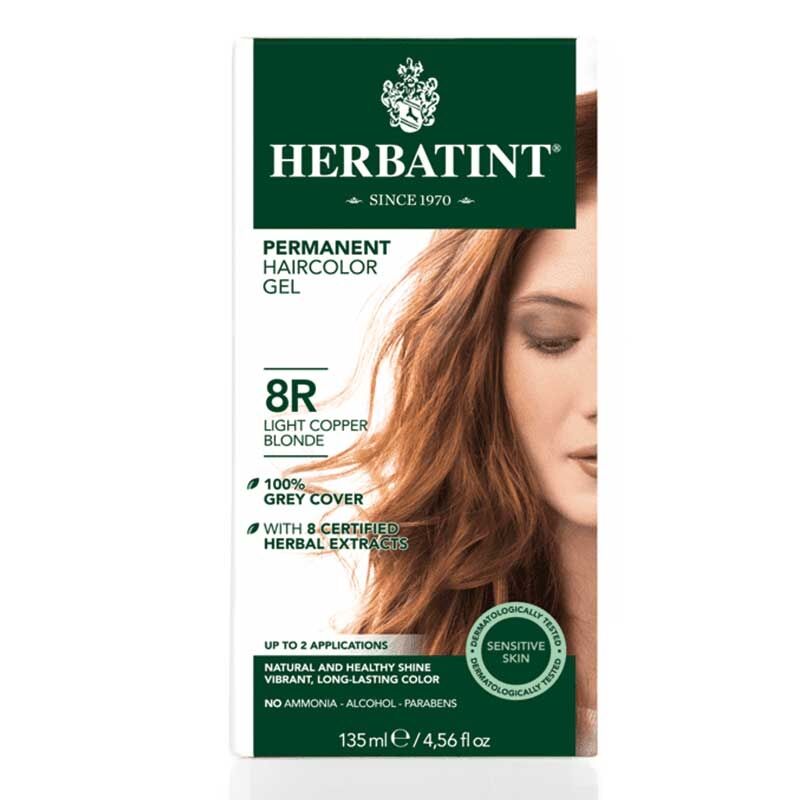 Herbatint Hair Dye 8 r Blond Clair Cuivre