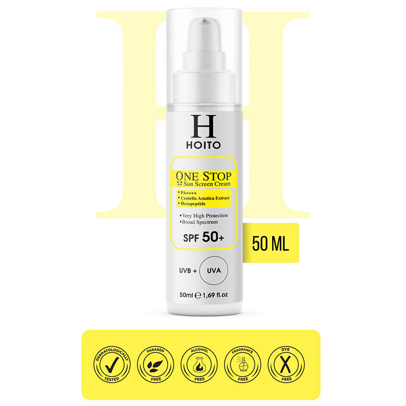 Hoito One Stop Sun Screen Sunscreen Cream Spf50+ 50 ml