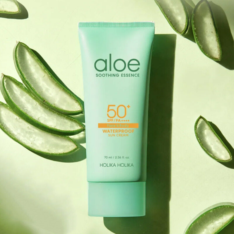 كريم واقي شمس ألوة من هوليكا هوليكا SPF50+ 70 مل Holika Holika