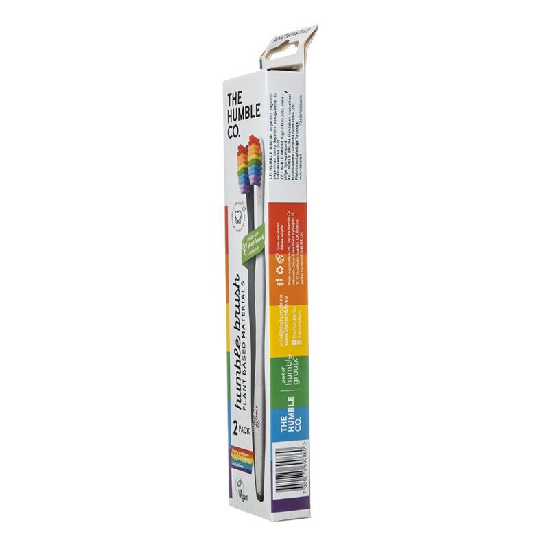فرشاة أسنان نباتية فائقة النعومة 2-pack من هامبل برش Humble Brush