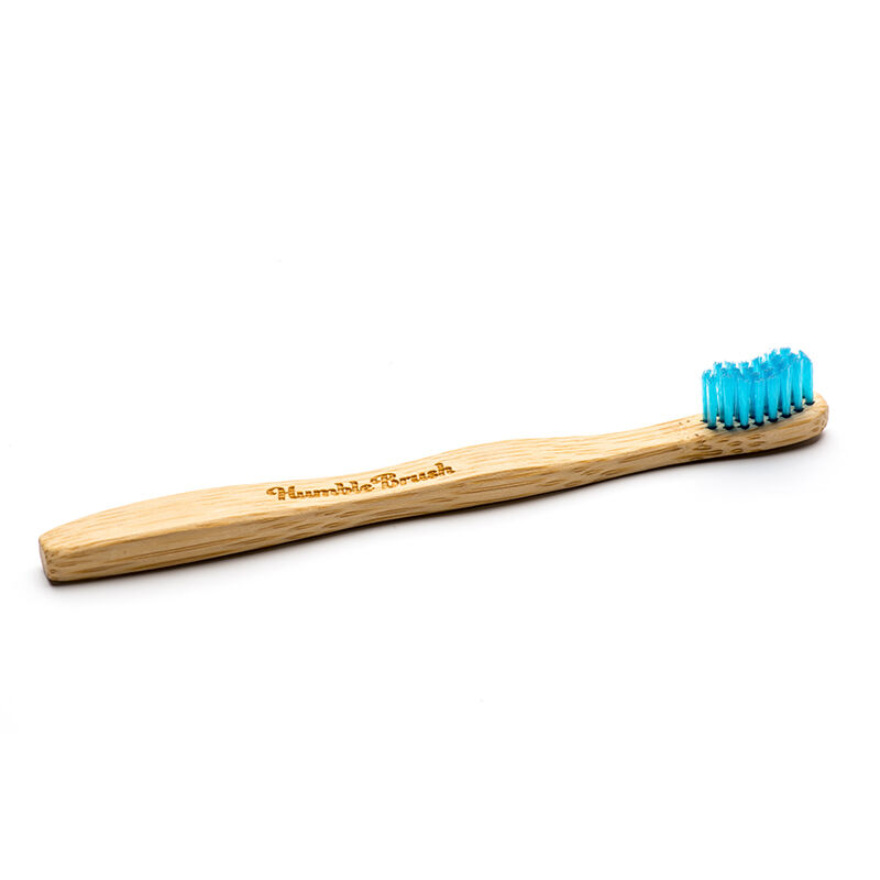 Humble Brush Natural Soft Kids Toothbrush - Blue