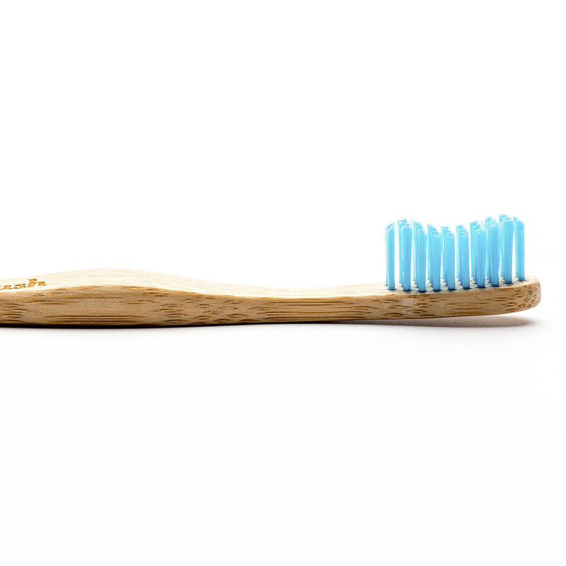Humble Brush natürliche weiche blaue Erwachsenen-Zahnbürste - umweltfreundlich