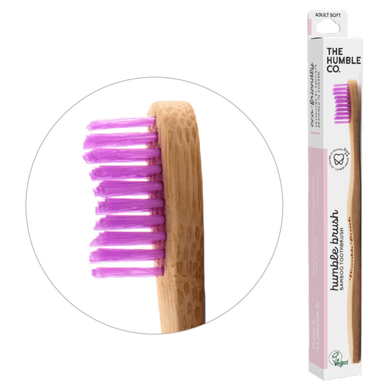 Humble Brush فرشاة أسنان هامبل براش فائقة النعومة بنفسجي