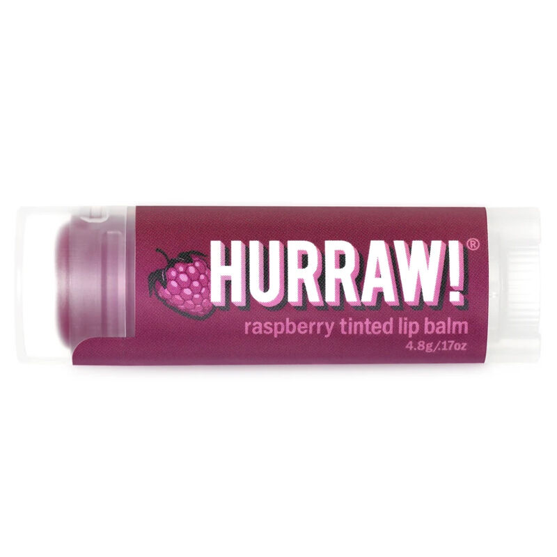 Hurraw Raspberry Tinted Lip Balm - Raspberry 4.8 gr