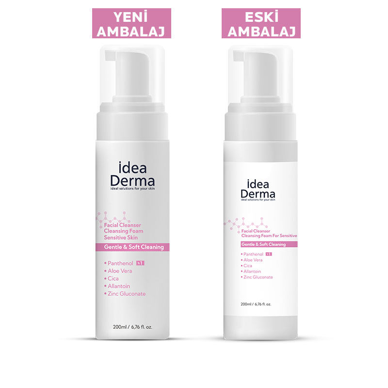 İdea Derma Sensible Haut Reinigungsfoam 200 ml